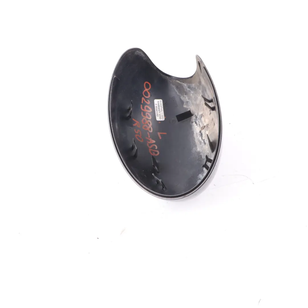 Cap Casing Left N/S Mirror Wing Astro Black A25 to Mini Cooper R50 R53 Cover with Part number 0029988 Mini Cooper R50 R53 Cover Cap Casing Left N/S Mirror Wing Astro Black A25 - SKU rhd-0029988-ASB - Part number 0029988