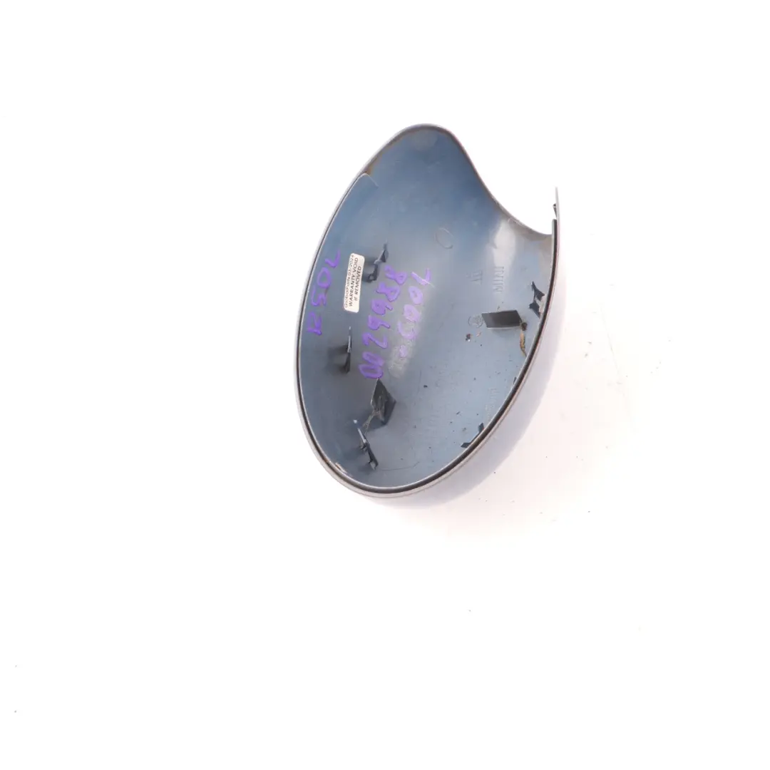Wing Mirror Cover Mini R50 R53 Door Left N/S Outside Cool Blue Metallic A27 to with Part number 0029988 Wing Mirror Cover Mini R50 R53 Door Left N/S Outside Cool Blue Metallic A27 - SKU rhd-0029988-COOL - Part number 0029988