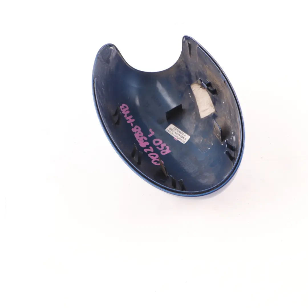 Wing Mirror Cover Mini R50 R53 Cap Housing Left N/S Hyper Blue Metallic A28 to with Part number 0029988 Wing Mirror Cover Mini R50 R53 Cap Housing Left N/S Hyper Blue Metallic A28 - SKU rhd-0029988-HYB - Part number 0029988