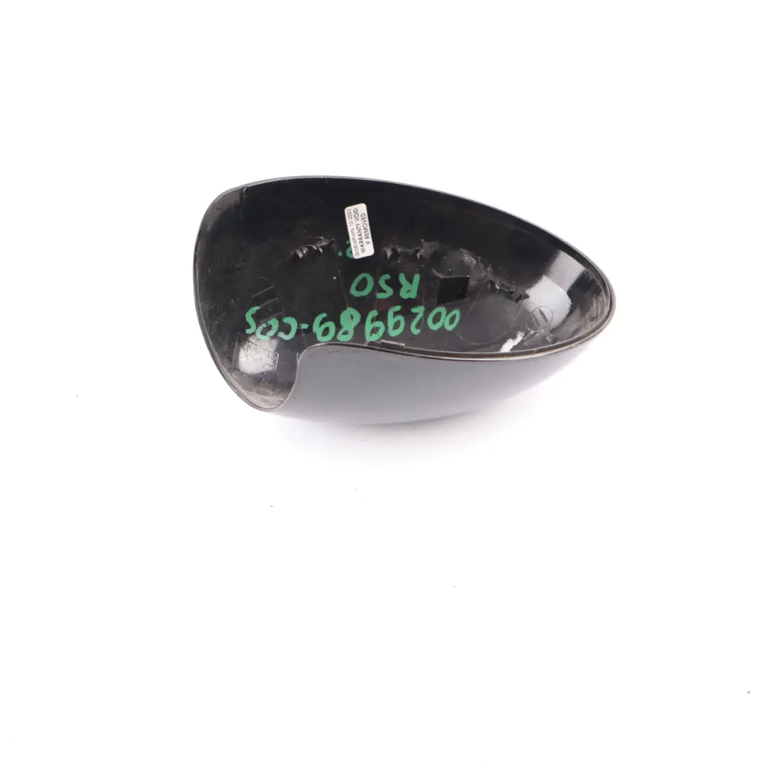 Wing Mirror Cover Mini R50 R53 Cap Housing Right O/S Cosmos Black Metallic - 303 to with Part number 0029989 Wing Mirror Cover Mini R50 R53 Cap Housing Right O/S Cosmos Black Metallic - 303 - SKU rhd-0029989-COS - Part number 0029989