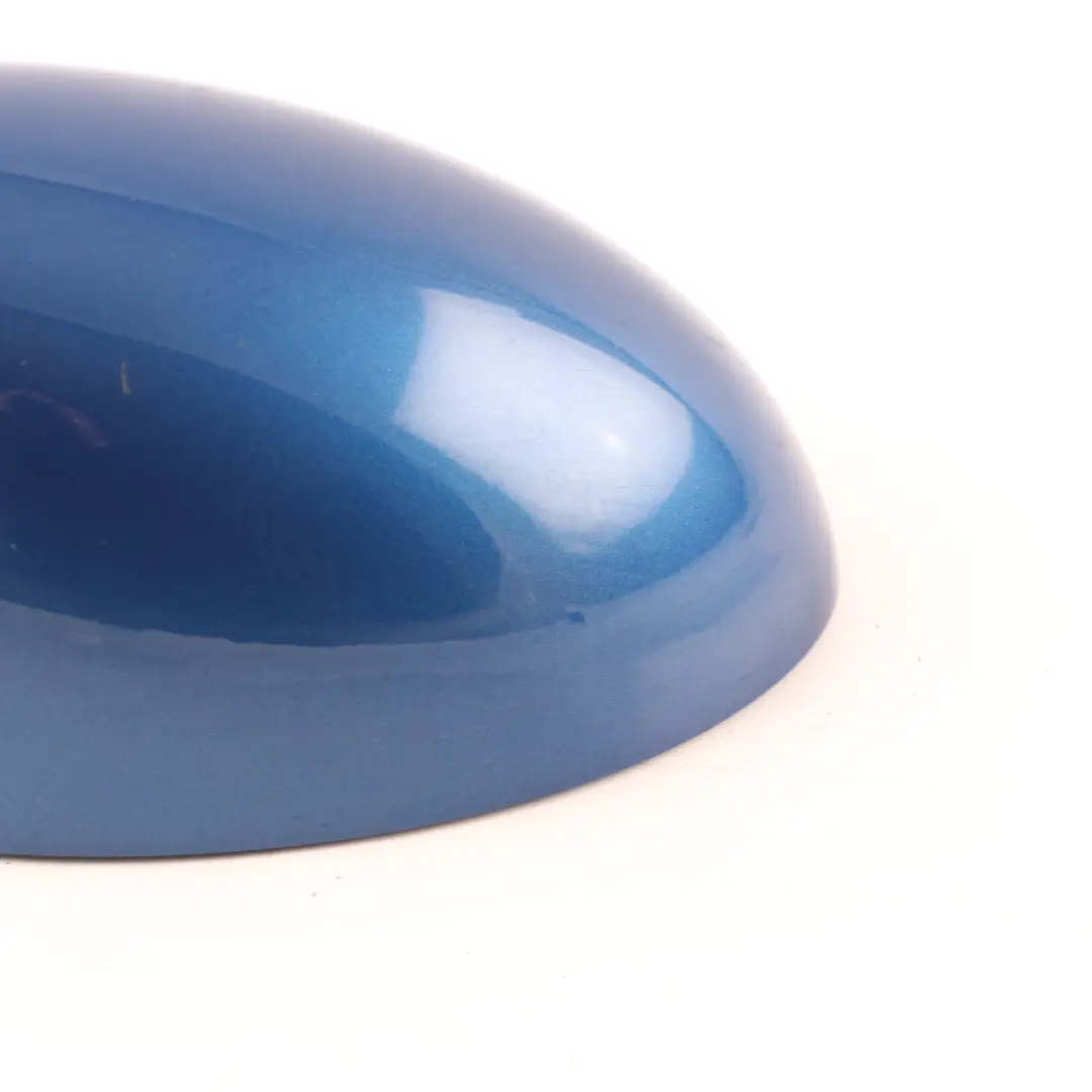 Wing Mirror Mini R50 R52 R53 Cover Cap Casing Right O/S Hyper Blue Metallic A28 to with Part number 0029989 Wing Mirror Mini R50 R52 R53 Cover Cap Casing Right O/S Hyper Blue Metallic A28 - SKU rhd-0029989-HYB1 - Part number 0029989
