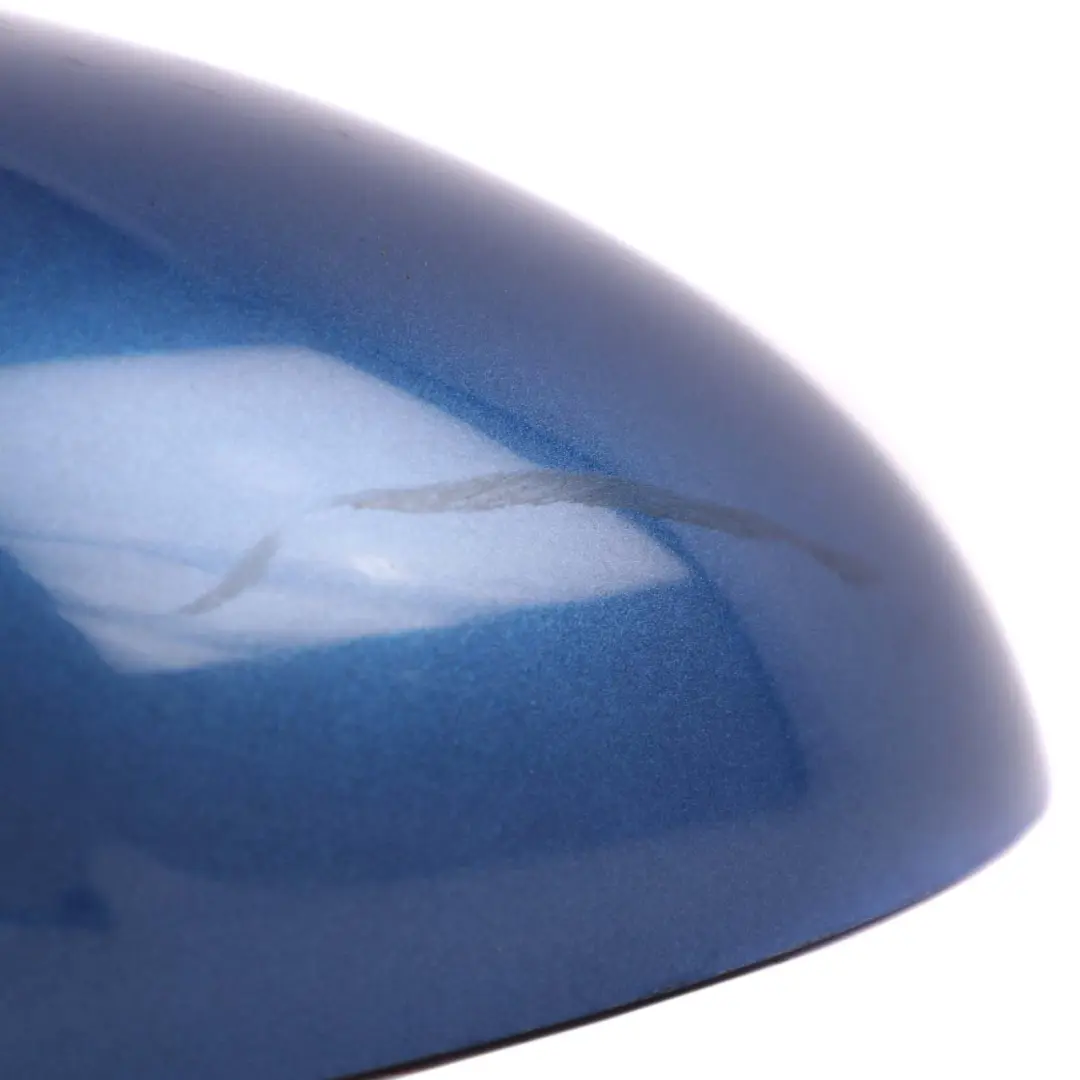 Cap Casing Right O/S Mirror Wing Lightning Blue to Mini Cooper R50 R52 R53 Cover with Part number 0029989 Mini Cooper R50 R52 R53 Cover Cap Casing Right O/S Mirror Wing Lightning Blue - SKU rhd-0029989-LB - Part number 0029989