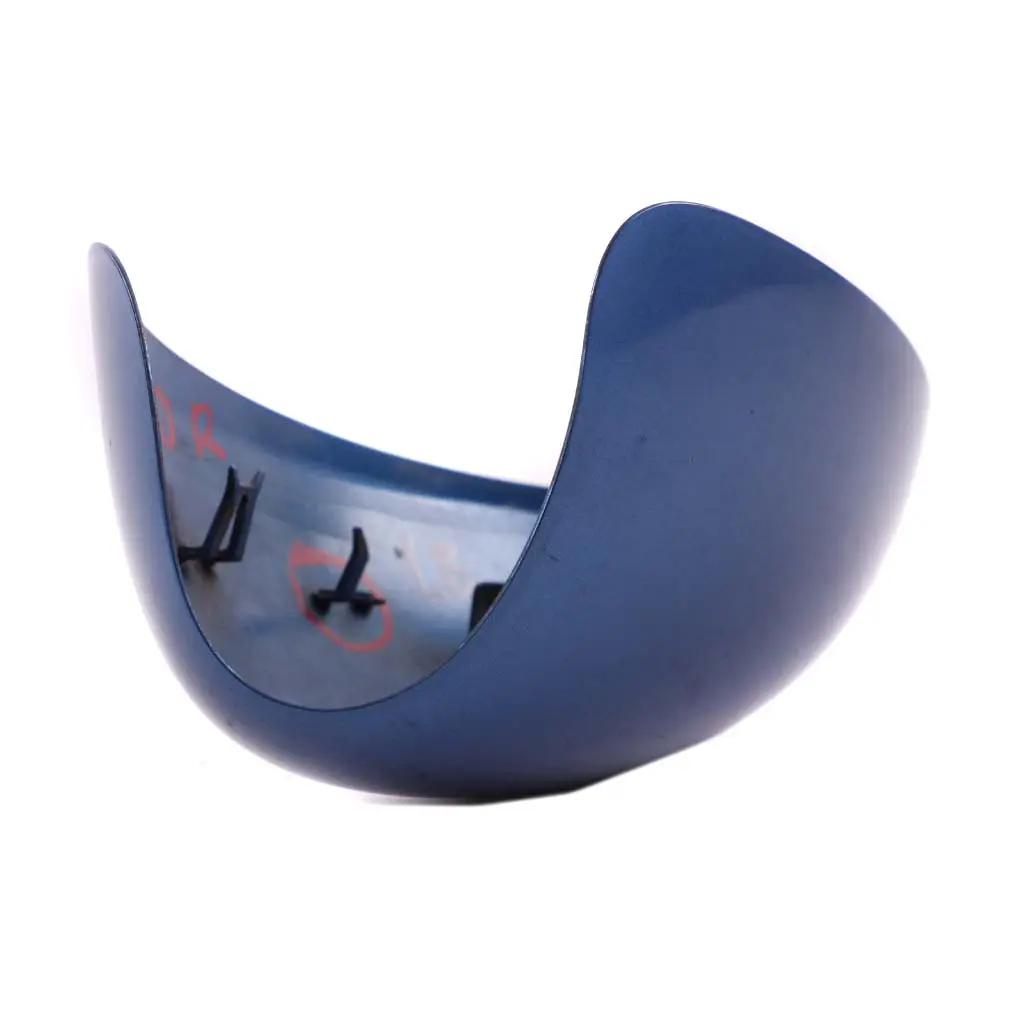 Cap Casing Right O/S Mirror Wing Lightning Blue to Mini Cooper R50 R52 R53 Cover with Part number 0029989 Mini Cooper R50 R52 R53 Cover Cap Casing Right O/S Mirror Wing Lightning Blue - SKU rhd-0029989-LB - Part number 0029989