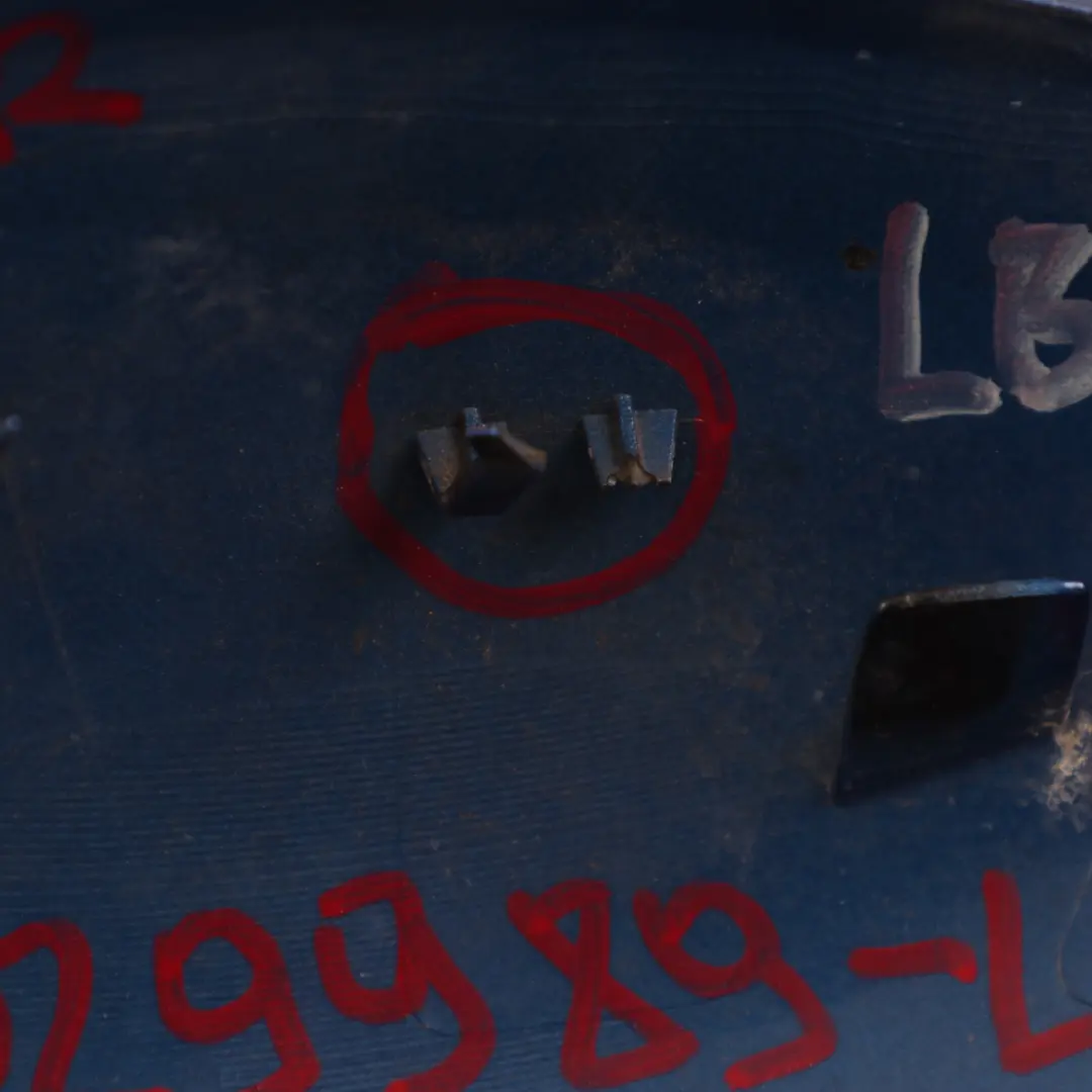 Cap Casing Right O/S Mirror Wing Lightning Blue to Mini Cooper R50 R52 R53 Cover with Part number 0029989 Mini Cooper R50 R52 R53 Cover Cap Casing Right O/S Mirror Wing Lightning Blue - SKU rhd-0029989-LB - Part number 0029989