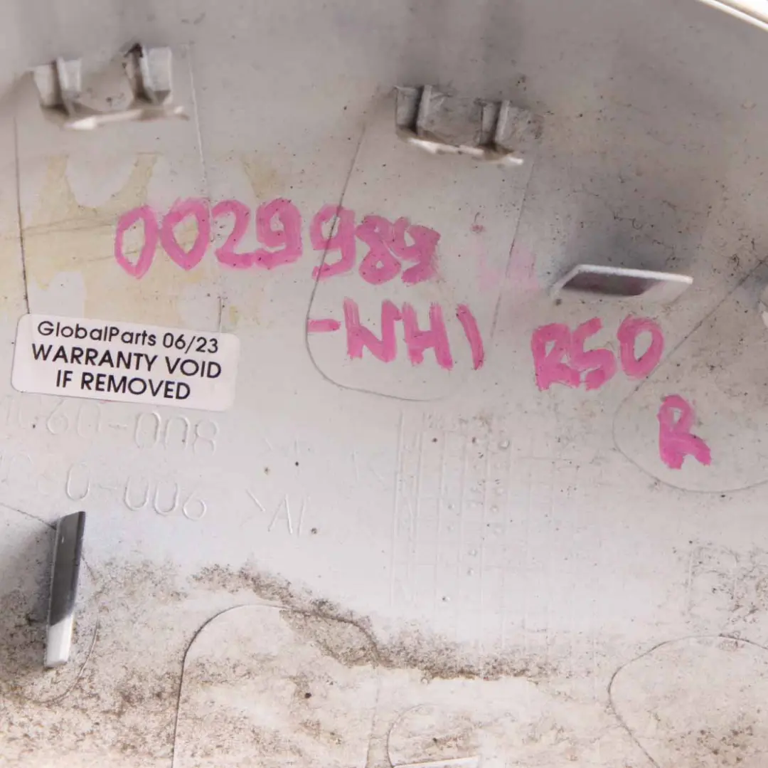 Cap Casing Right O/S Mirror Wing White to Mini Cooper R50 R53 Cover with Part number 0029989 Mini Cooper R50 R53 Cover Cap Casing Right O/S Mirror Wing White - SKU rhd-0029989-WHI - Part number 0029989