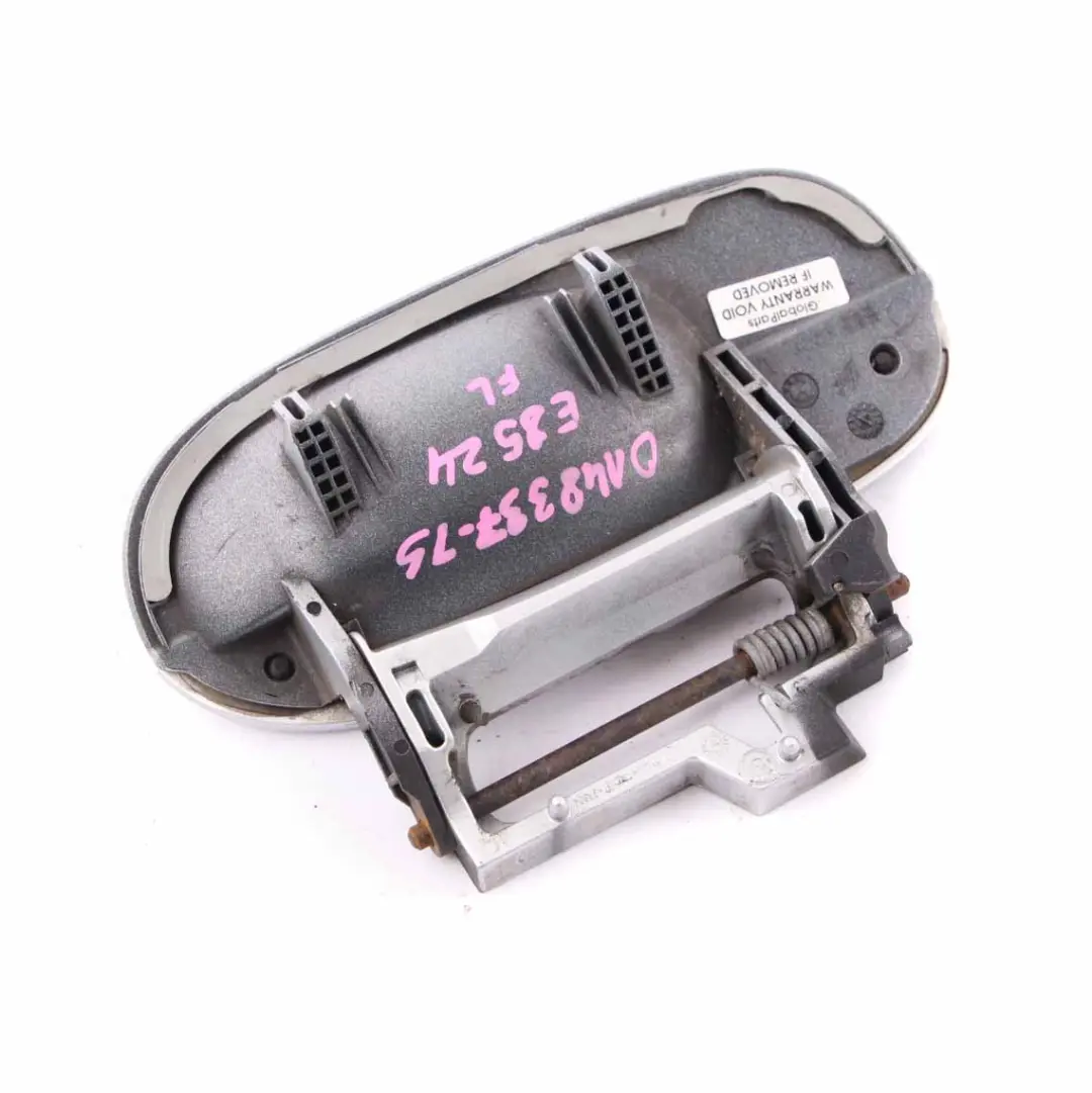 Outer Door Opener Left Handle N/S Titansilber Metallic Silver to BMW Z4 Series E85 with Part number 0148337 BMW Z4 Series E85 Outer Door Opener Left Handle N/S Titansilber Metallic Silver - SKU rhd-0148337-TS - Part number 0148337