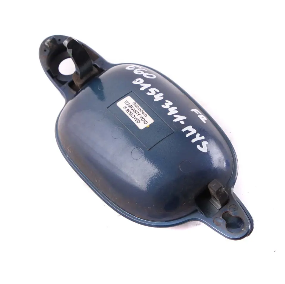 Recess Front Right Grab Handle O/S Mysticblau Metallic Mystic Blue to BMW E60 E61 with Part number 0154341 BMW E60 E61 Recess Front Right Grab Handle O/S Mysticblau Metallic Mystic Blue - SKU rhd-0154341-MYS - Part number 0154341