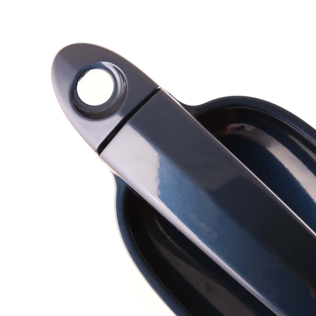 Recess Front Right Grab Handle O/S Mysticblau Metallic Mystic Blue to BMW E60 E61 with Part number 0154341 BMW E60 E61 Recess Front Right Grab Handle O/S Mysticblau Metallic Mystic Blue - SKU rhd-0154341-MYS - Part number 0154341