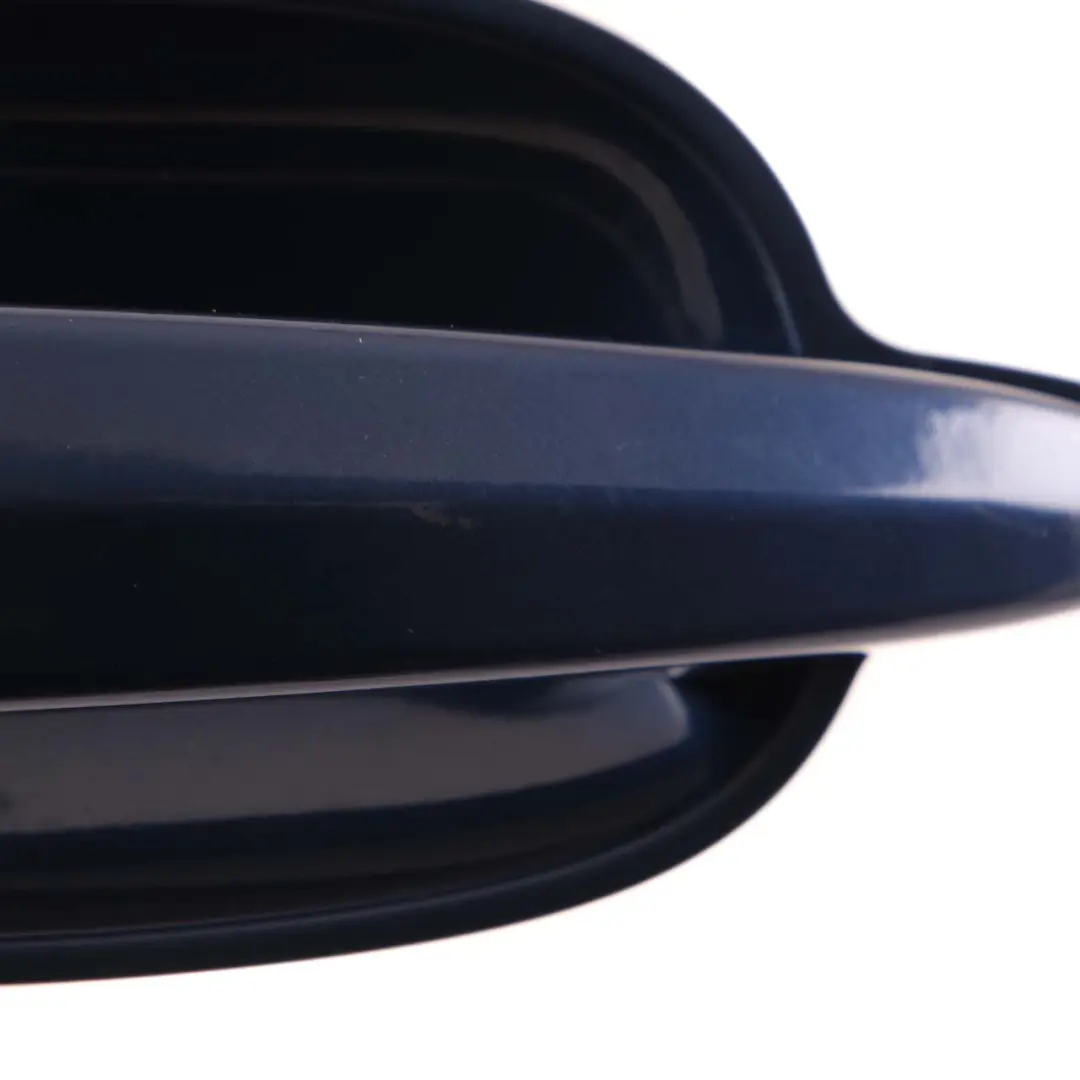 Recess Front Right Grab Handle O/S Mysticblau Metallic Mystic Blue to BMW E60 E61 with Part number 0154341 BMW E60 E61 Recess Front Right Grab Handle O/S Mysticblau Metallic Mystic Blue - SKU rhd-0154341-MYS - Part number 0154341