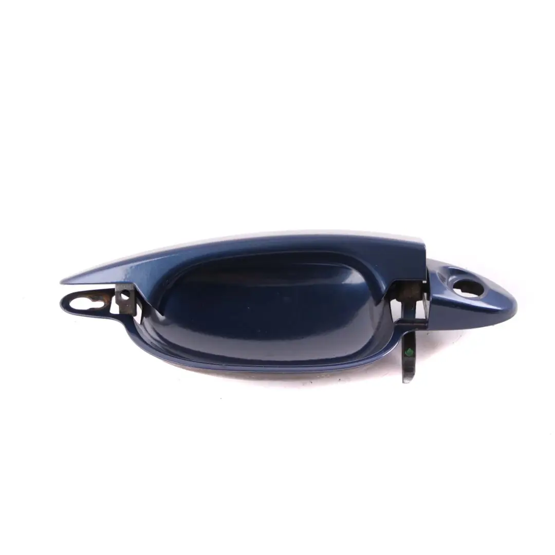 Recess Front Right Grab Handle O/S Mysticblau Metallic Mystic Blue to BMW E60 E61 with Part number 0154341 BMW E60 E61 Recess Front Right Grab Handle O/S Mysticblau Metallic Mystic Blue - SKU rhd-0154341-MYS - Part number 0154341