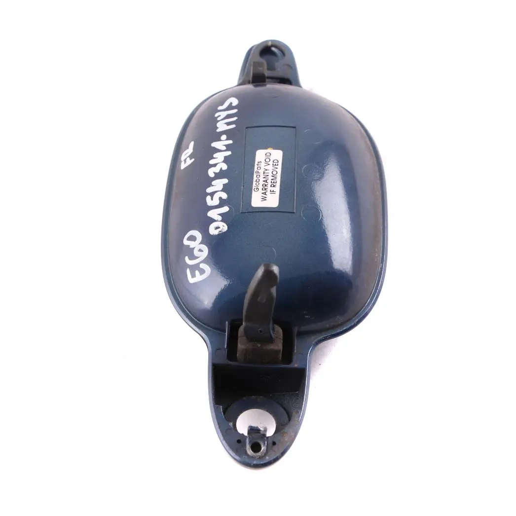 Recess Front Right Grab Handle O/S Mysticblau Metallic Mystic Blue to BMW E60 E61 with Part number 0154341 BMW E60 E61 Recess Front Right Grab Handle O/S Mysticblau Metallic Mystic Blue - SKU rhd-0154341-MYS - Part number 0154341