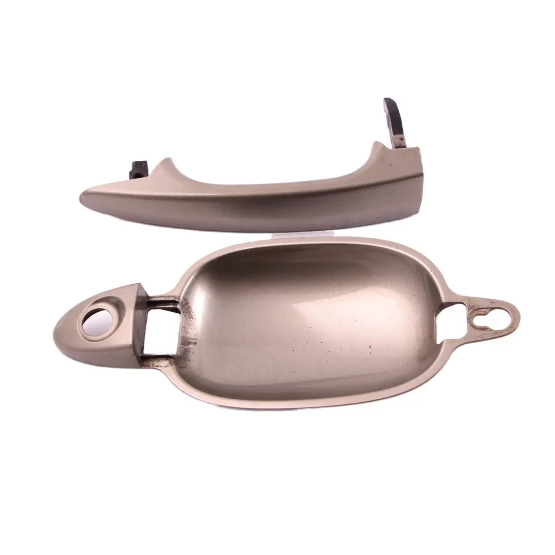 BMW E60 E61 Recess Front Right Grab Handle O/S Platinbronze Platinum Bronze A53 - SKU rhd-0154341-PB - Part number 0154341