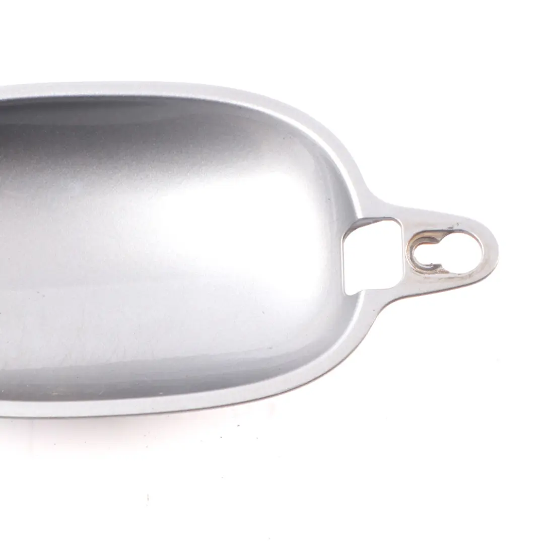 Recess Grab Handle BMW E60 E61 Door Front Right O/S Outside Silver Grey A08 to with Part number 0154341 Recess Grab Handle BMW E60 E61 Door Front Right O/S Outside Silver Grey A08 - SKU rhd-0154341-SBG - Part number 0154341