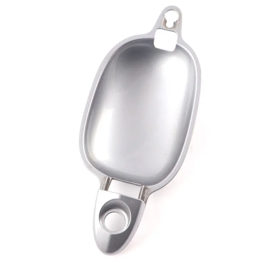 Recess Grab Handle BMW E60 E61 Door Front Right O/S Outside Silver Grey A08 to with Part number 0154341 Recess Grab Handle BMW E60 E61 Door Front Right O/S Outside Silver Grey A08 - SKU rhd-0154341-SBG - Part number 0154341