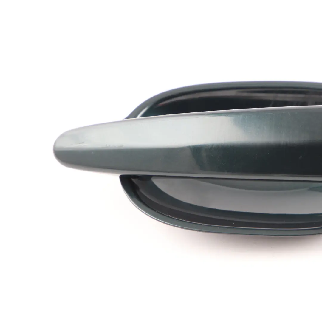  Door Handle BMW E60 E61 Recess Front Right Grab O/S Tiefgruen Metallic - A43 - SKU rhd-0154341-TB - Part number 0154341