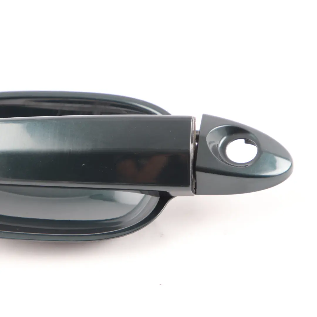 Door Handle BMW E60 E61 Recess Front Right Grab O/S Tiefgruen Metallic - A43 - SKU rhd-0154341-TB - Part number 0154341