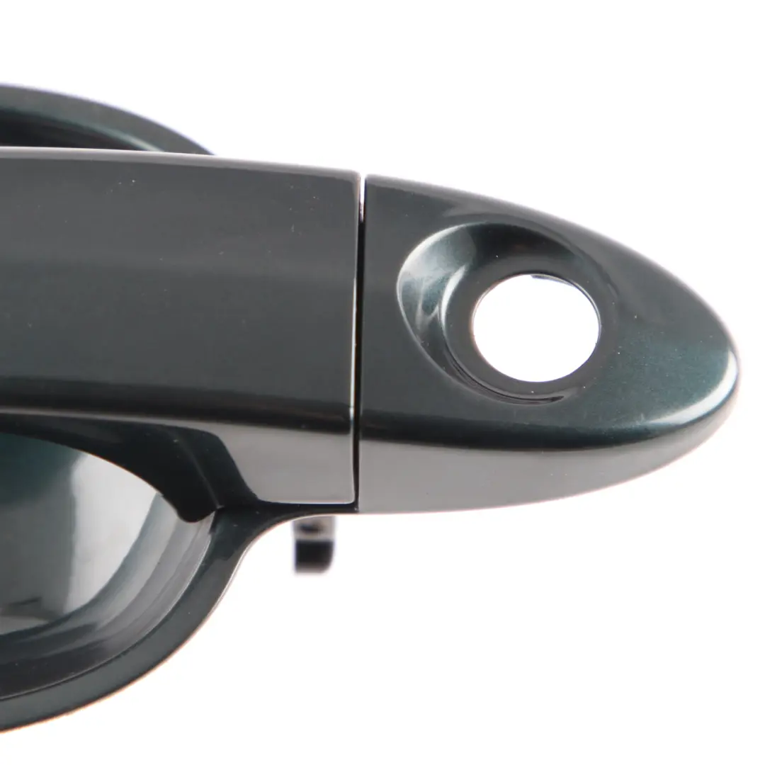  Door Handle BMW E60 E61 Recess Front Right Grab O/S Tiefgruen Metallic - A43 - SKU rhd-0154341-TB - Part number 0154341