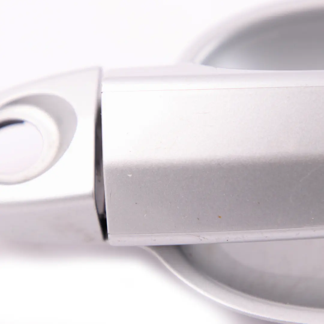 Recess Front Right Grab Handle O/S Titansilber Titanium Silver 354 to BMW E60 E61 with Part number 0154341 BMW E60 E61 Recess Front Right Grab Handle O/S Titansilber Titanium Silver 354 - SKU rhd-0154341-TS - Part number 0154341