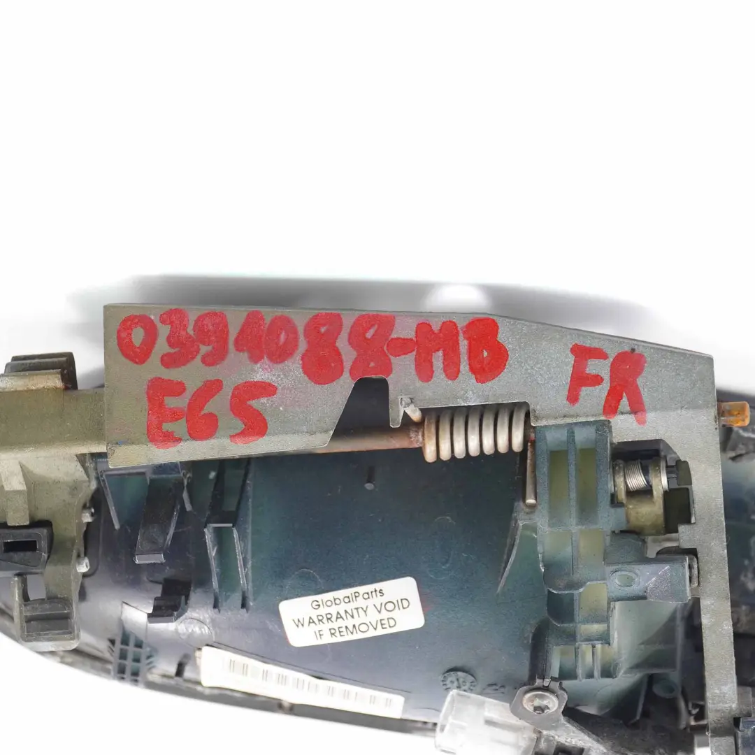 Front Right Grab Handle Door Opener O/S Monacoblau Blue A35 to BMW 7 Series E65 with Part number 0391088 BMW 7 Series E65 Front Right Grab Handle Door Opener O/S Monacoblau Blue A35 - SKU rhd-0391088-MB - Part number 0391088