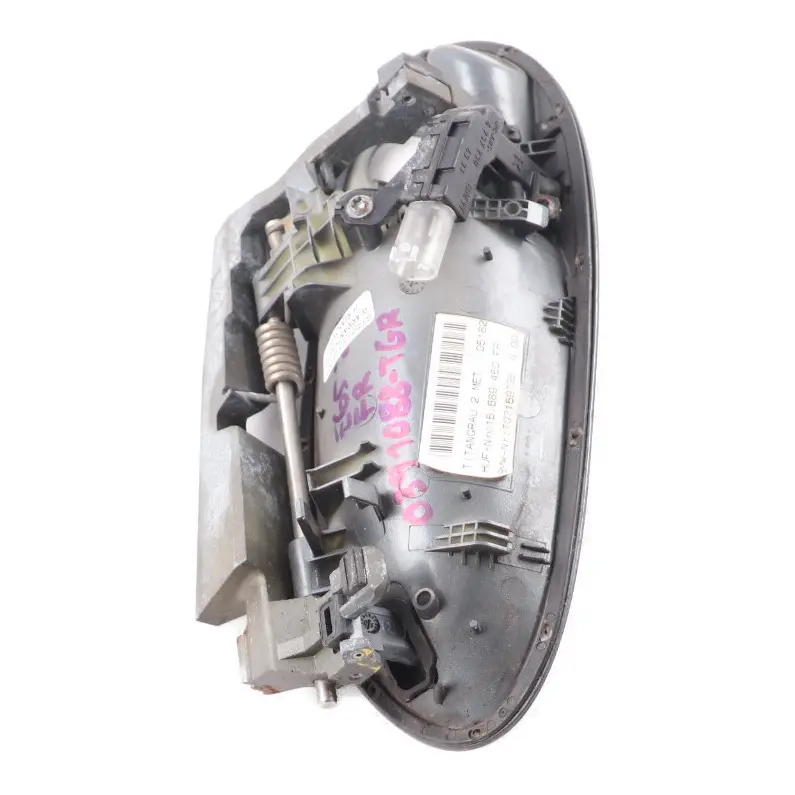 Front Right O/S Grab Handle Door Opener Titan Grey - A36 to BMW E65 with Part number 0391088 BMW E65 Front Right O/S Grab Handle Door Opener Titan Grey - A36 - SKU rhd-0391088-TGR - Part number 0391088