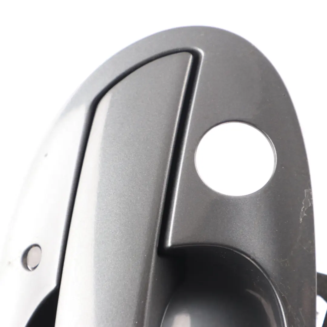 BMW E65 Front Right O/S Grab Handle Door Opener Titan Grey - A36 - SKU rhd-0391088-TGR - Part number 0391088