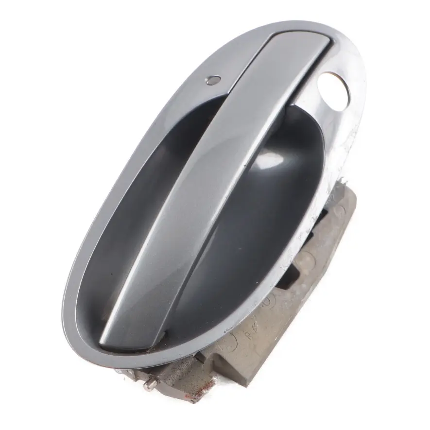 BMW E65 Front Right O/S Grab Handle Door Opener Titan Grey - A36 - SKU rhd-0391088-TGR - Part number 0391088