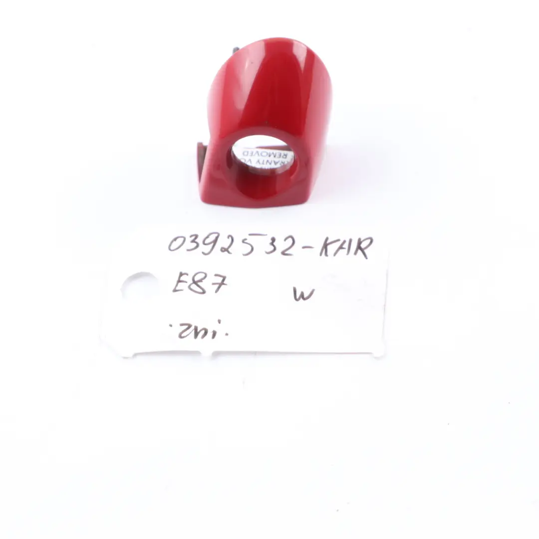 BMW E87 Cover Lock Catch Front Right Handle O/S Karmesinrot Crimson Red A61 - SKU rhd-0392532-KAR - Part number 0392532