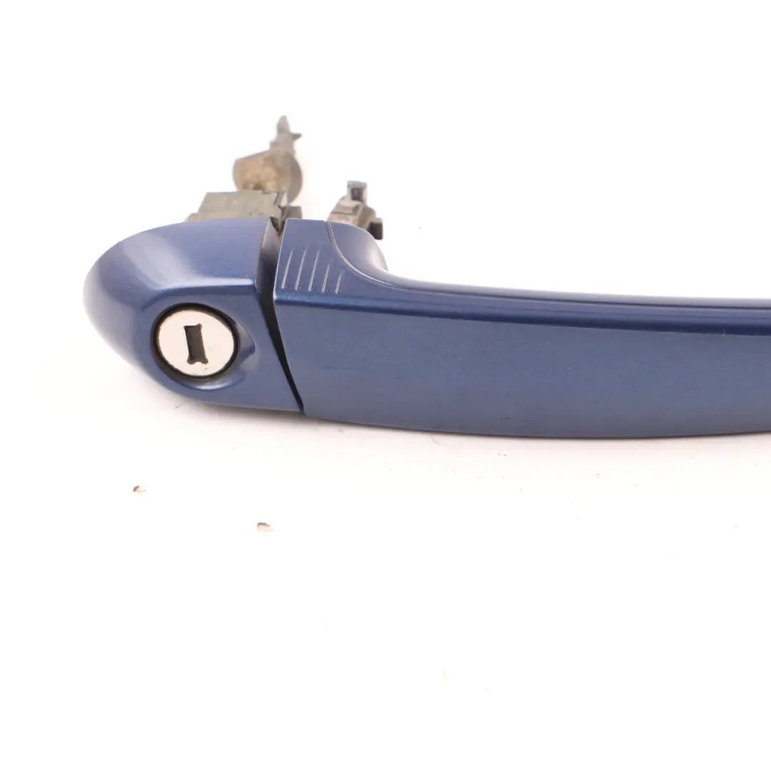  Door Handle BMW E81 E87 Grab Front Right O/S Comfort Access Le Mans Blue - 381 - SKU rhd-7207534-LMB - Part number 7207534