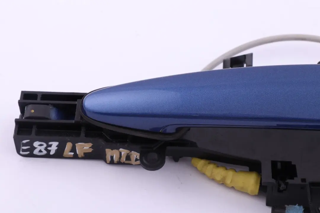 BMW 1 Series 1 E81 E87 Complete Grab Handle Front Left N/S Montegoblau Blue - SKU rhd-0392545-MTB - Part number 392545