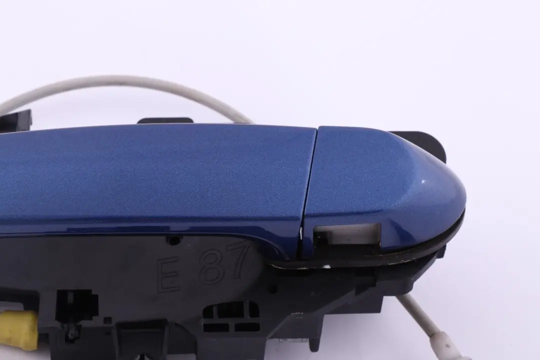 BMW 1 Series 1 E81 E87 Complete Grab Handle Front Left N/S Montegoblau Blue - SKU rhd-0392545-MTB - Part number 392545