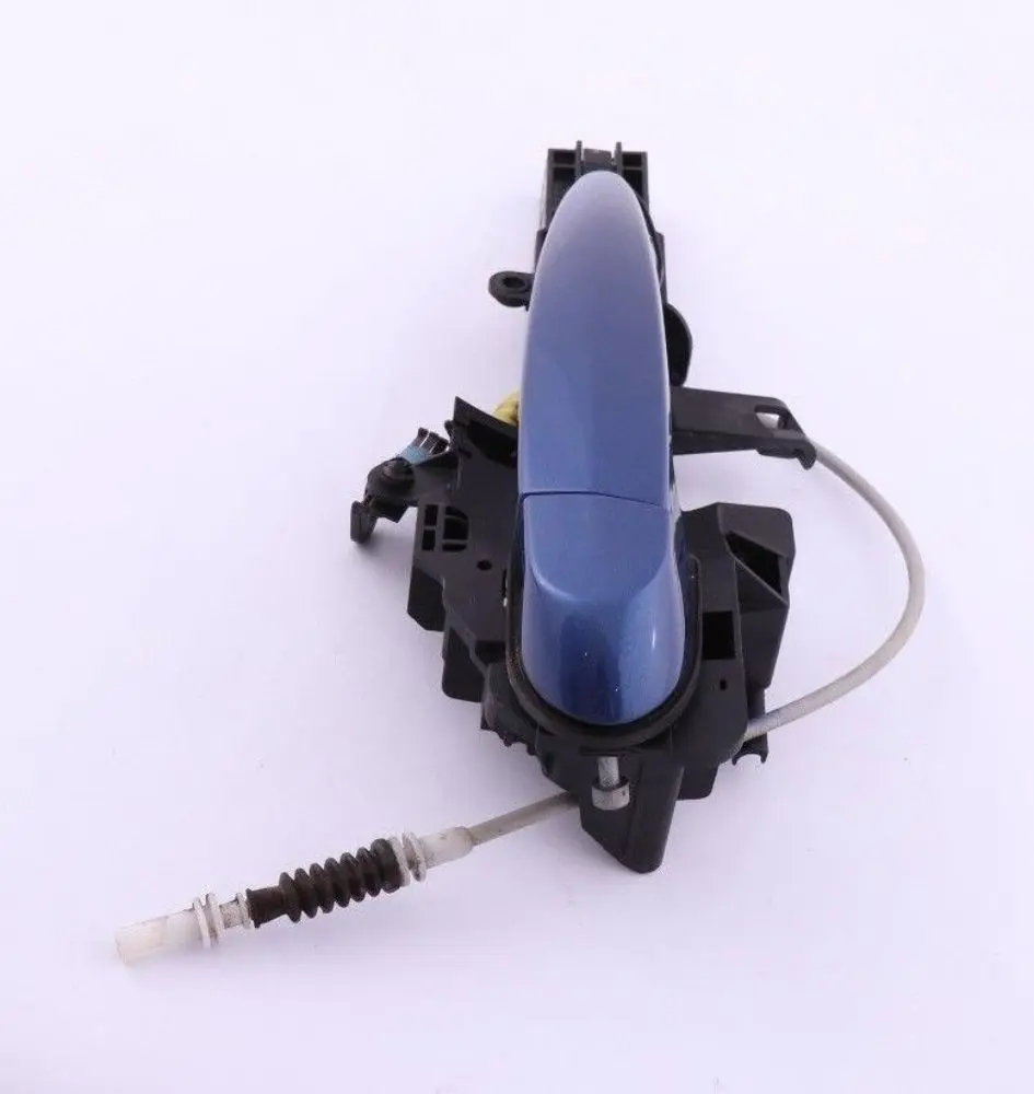 BMW 1 Series 1 E81 E87 Complete Grab Handle Front Left N/S Montegoblau Blue - SKU rhd-0392545-MTB - Part number 392545