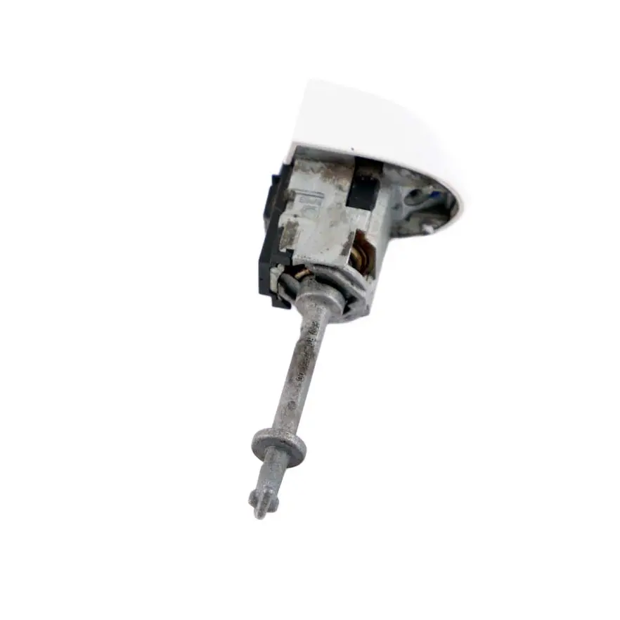 BMW E90 E91 Front Right Handle Catch Lock Cylinder Alpinweiss Alpine White - SKU rhd-0399168-AW - Part number 7162428