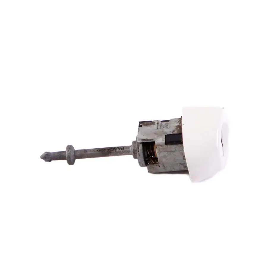 BMW E90 E91 Front Right Handle Catch Lock Cylinder Alpinweiss Alpine White - SKU rhd-0399168-AW - Part number 7162428