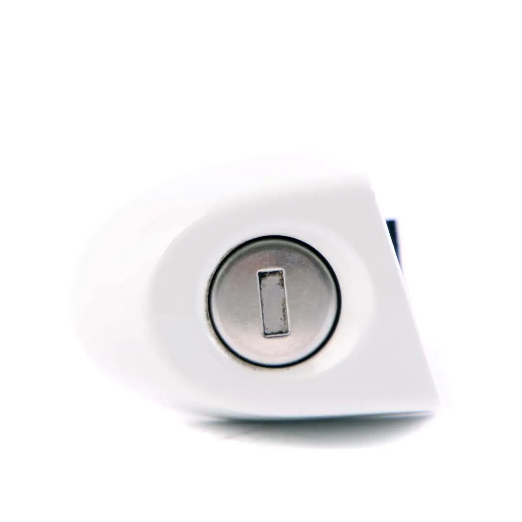 Front Right Handle Catch Lock Cylinder Alpinweiss Alpine White to BMW E90 E91 with Part number 7162428 BMW E90 E91 Front Right Handle Catch Lock Cylinder Alpinweiss Alpine White - SKU rhd-0399168-AW - Part number 7162428