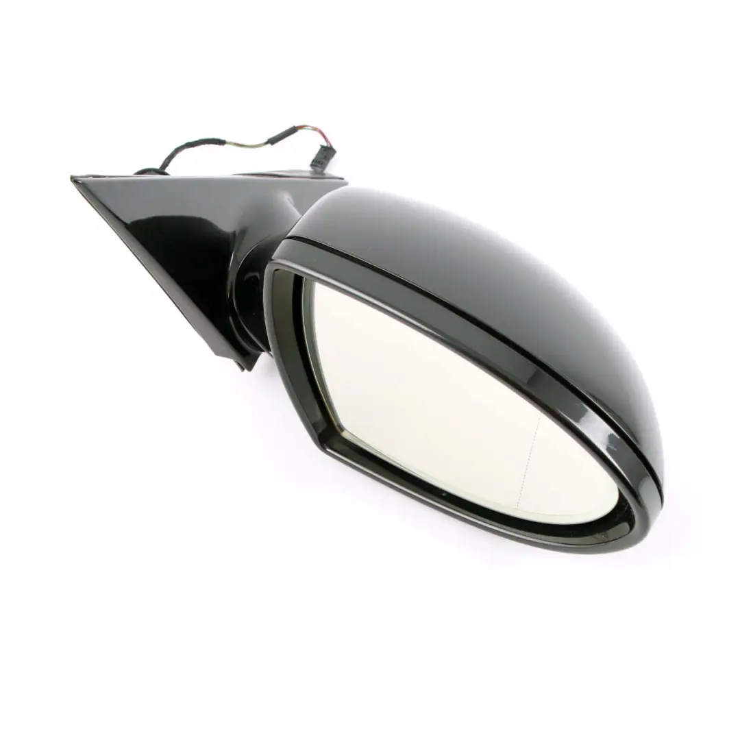 Fold Auto Dip Right Wing Mirror O/S Black Sapphire Metallic 475 to BMW E60 M5 Power with Part number 0426899 BMW E60 M5 Power Fold Auto Dip Right Wing Mirror O/S Black Sapphire Metallic 475 - SKU rhd-0426899-BS - Part number 0426899