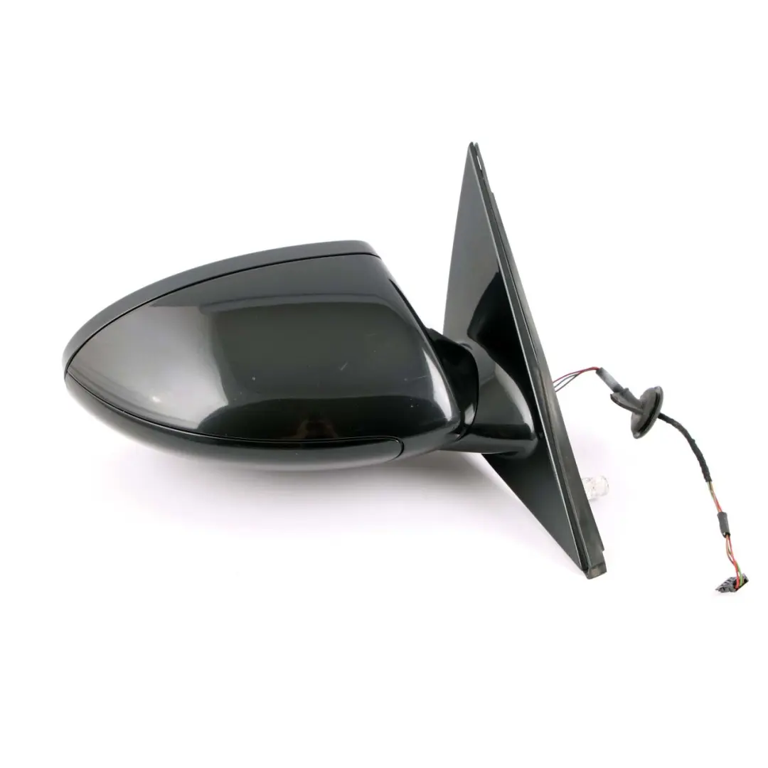 Fold Auto Dip Right Wing Mirror O/S Black Sapphire Metallic 475 to BMW E60 M5 Power with Part number 0426899 BMW E60 M5 Power Fold Auto Dip Right Wing Mirror O/S Black Sapphire Metallic 475 - SKU rhd-0426899-BS - Part number 0426899
