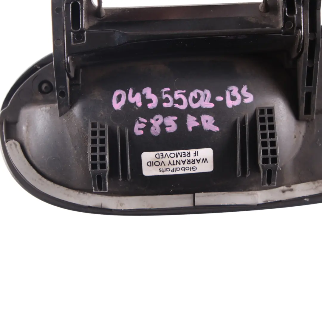 Grab Handle Outer Door Opener Right O/S Black Sapphire 475 to BMW Z4 E85 with Part number 0435502 BMW Z4 E85 Grab Handle Outer Door Opener Right O/S Black Sapphire 475 - SKU rhd-0435502-BS - Part number 0435502