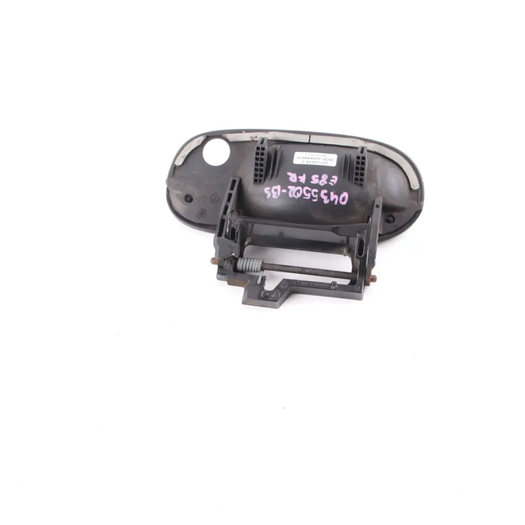 BMW Z4 E85 Grab Handle Outer Door Opener Right O/S Black Sapphire 475 - SKU rhd-0435502-BS - Part number 0435502