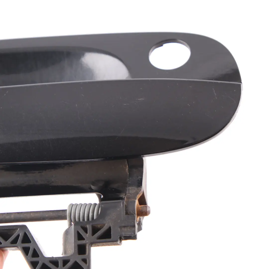 BMW Z4 E85 Grab Handle Outer Door Opener Right O/S Black Sapphire 475 - SKU rhd-0435502-BS - Part number 0435502