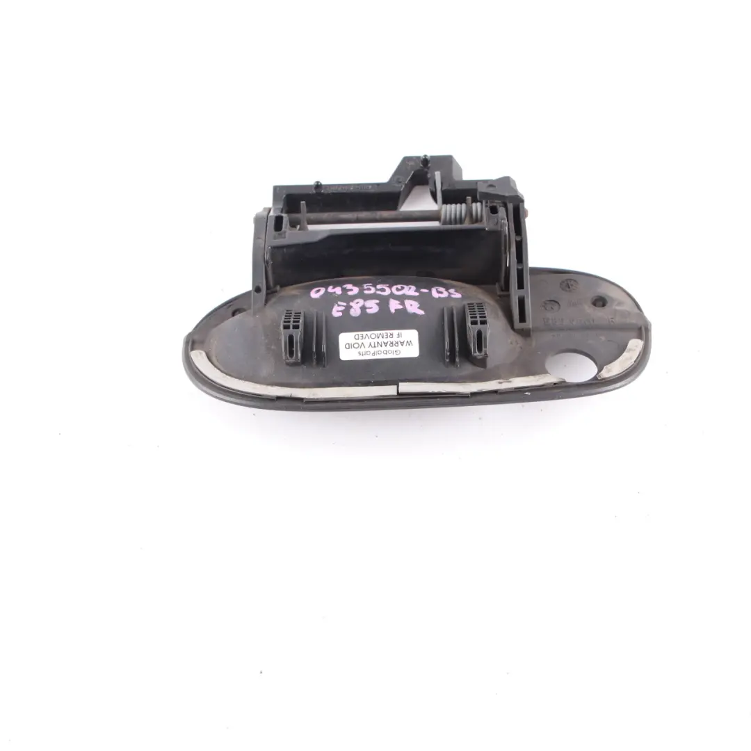 BMW Z4 E85 Grab Handle Outer Door Opener Right O/S Black Sapphire 475 - SKU rhd-0435502-BS - Part number 0435502