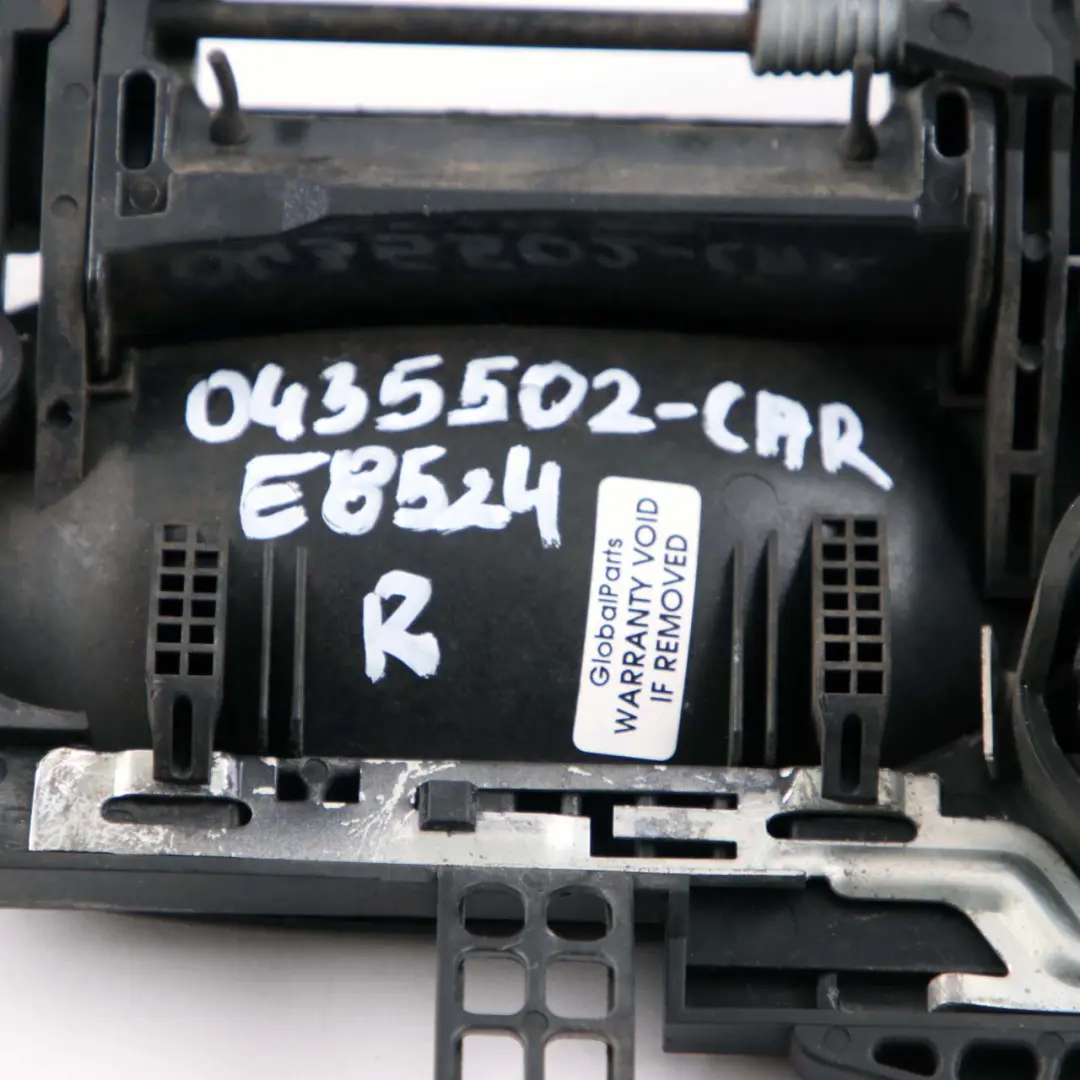 Outer Door Opener Right Grab Handle O/S Carbonschwarz Black to BMW Z4 E85 Cabrio with Part number 0435502 BMW Z4 E85 Cabrio Outer Door Opener Right Grab Handle O/S Carbonschwarz Black - SKU rhd-0435502-CAR - Part number 0435502