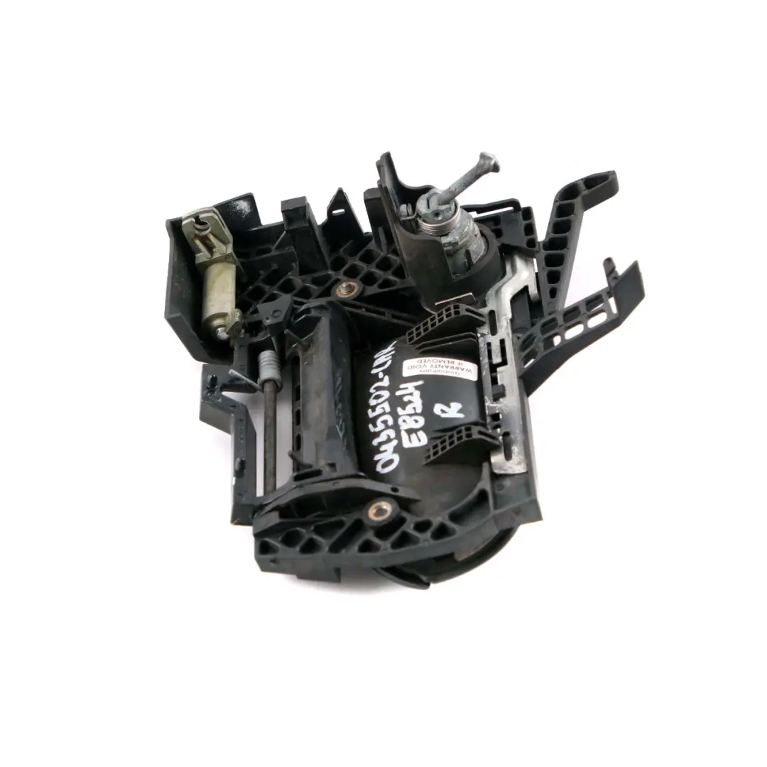 BMW Z4 E85 Cabrio Outer Door Opener Right Grab Handle O/S Carbonschwarz Black - SKU rhd-0435502-CAR - Part number 0435502