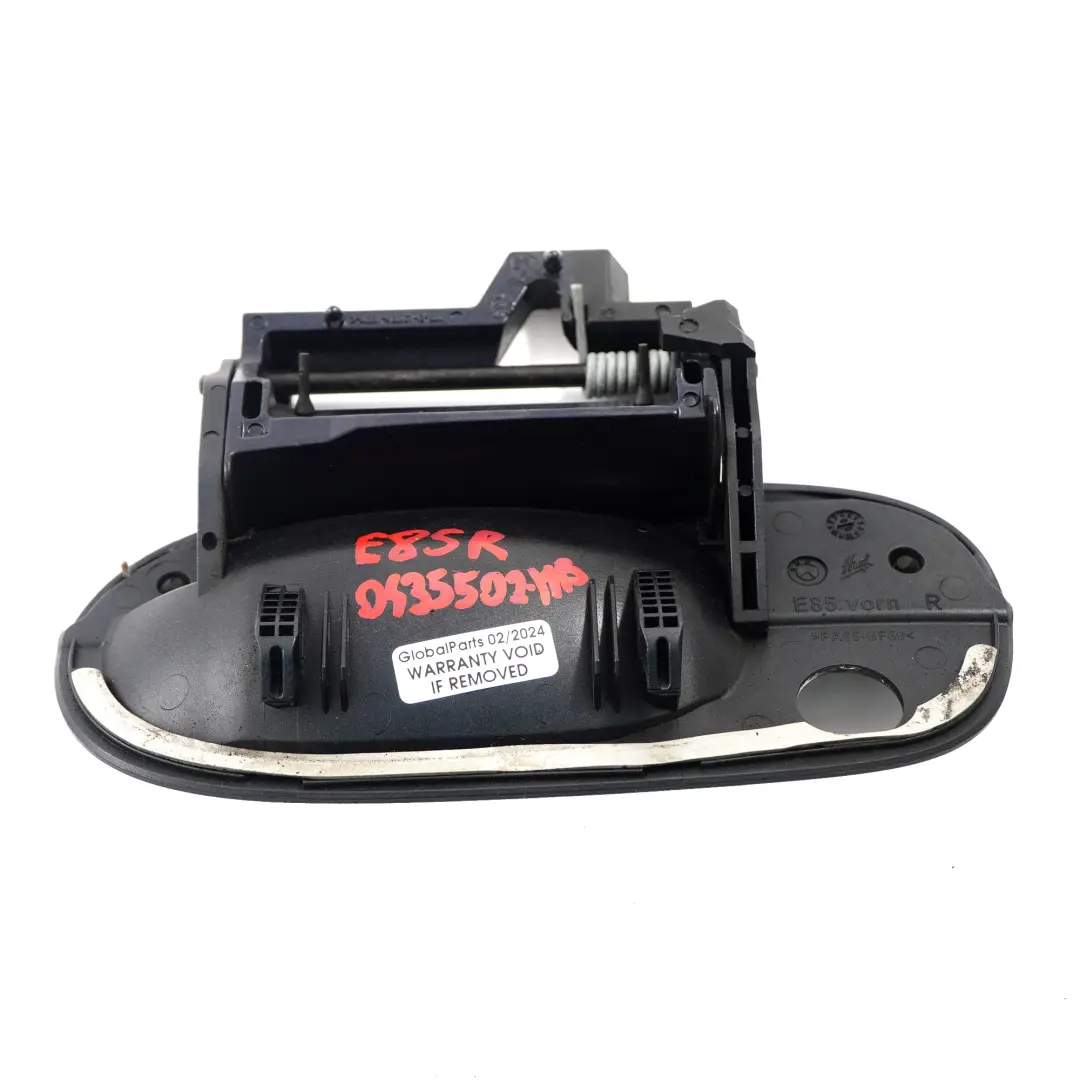 BMW Z4 E85 Grab Handle Door Opener Right O/S Outside Monacoblau Blue - A35 - SKU rhd-0435502-MB - Part number 0435502