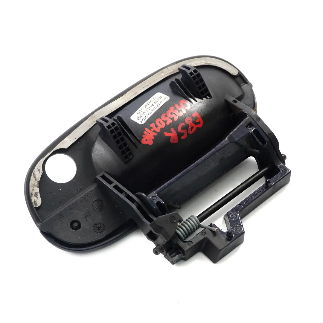 Grab Handle Door Opener Right O/S Outside Monacoblau Blue - A35 to BMW Z4 E85 with Part number 0435502 BMW Z4 E85 Grab Handle Door Opener Right O/S Outside Monacoblau Blue - A35 - SKU rhd-0435502-MB - Part number 0435502