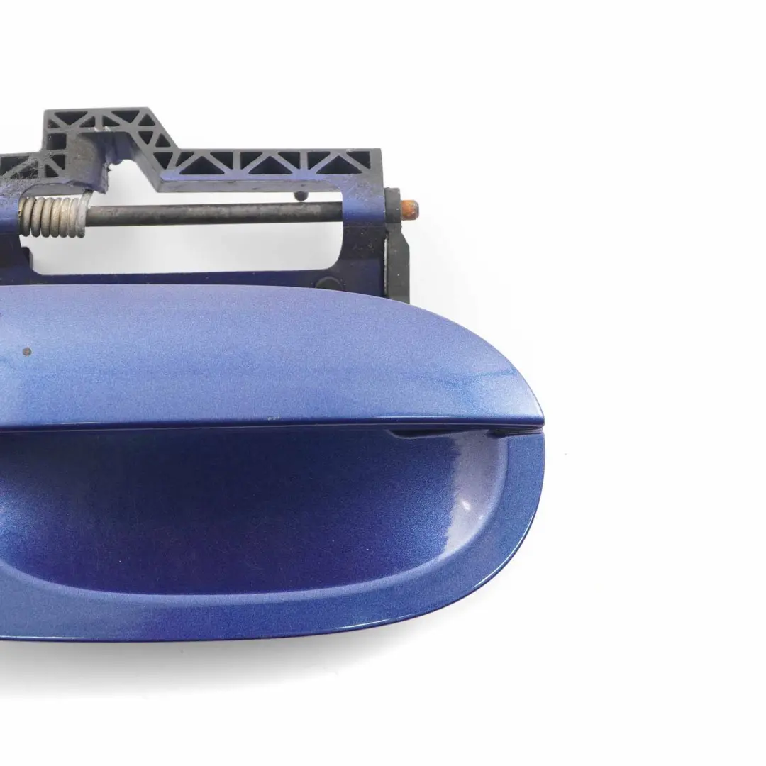 Outer Door Opener Right Grab Handle O/S Montegoblau Blue A51 to BMW Z4 E85 Cabrio with Part number 0435502 BMW Z4 E85 Cabrio Outer Door Opener Right Grab Handle O/S Montegoblau Blue A51 - SKU rhd-0435502-MTB - Part number 0435502