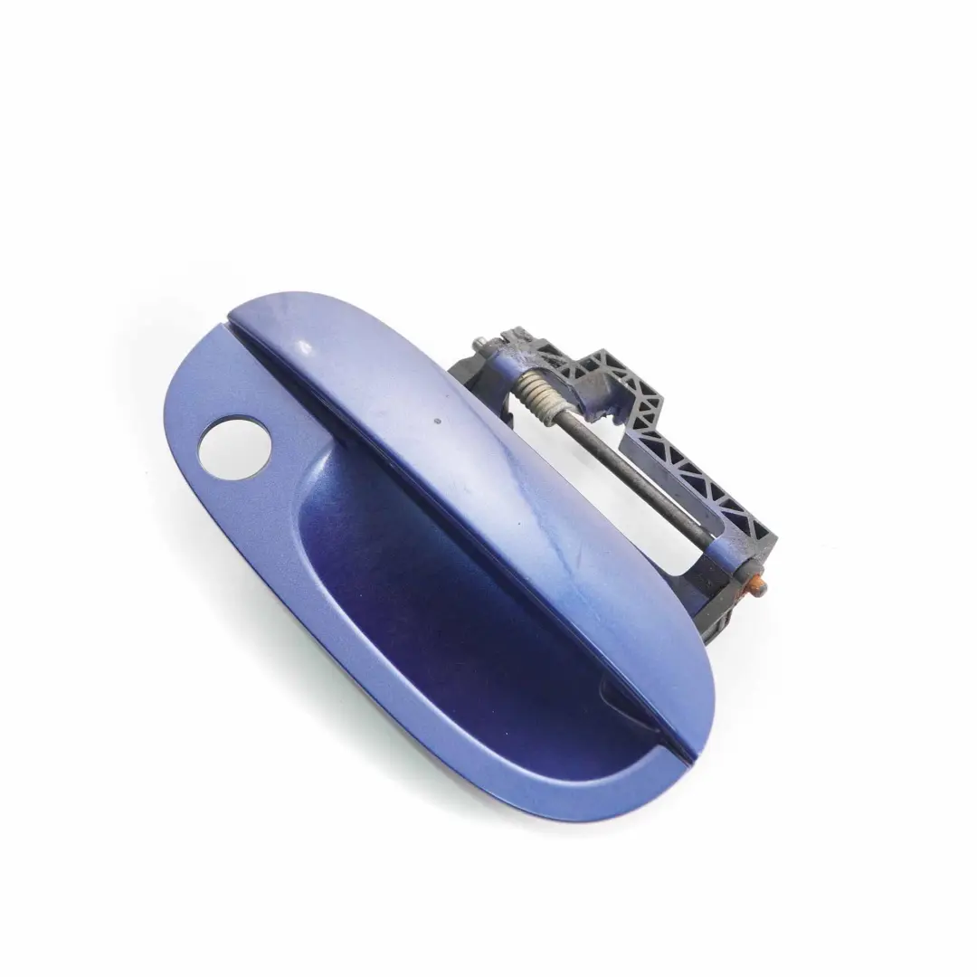 Outer Door Opener Right Grab Handle O/S Montegoblau Blue A51 to BMW Z4 E85 Cabrio with Part number 0435502 BMW Z4 E85 Cabrio Outer Door Opener Right Grab Handle O/S Montegoblau Blue A51 - SKU rhd-0435502-MTB - Part number 0435502