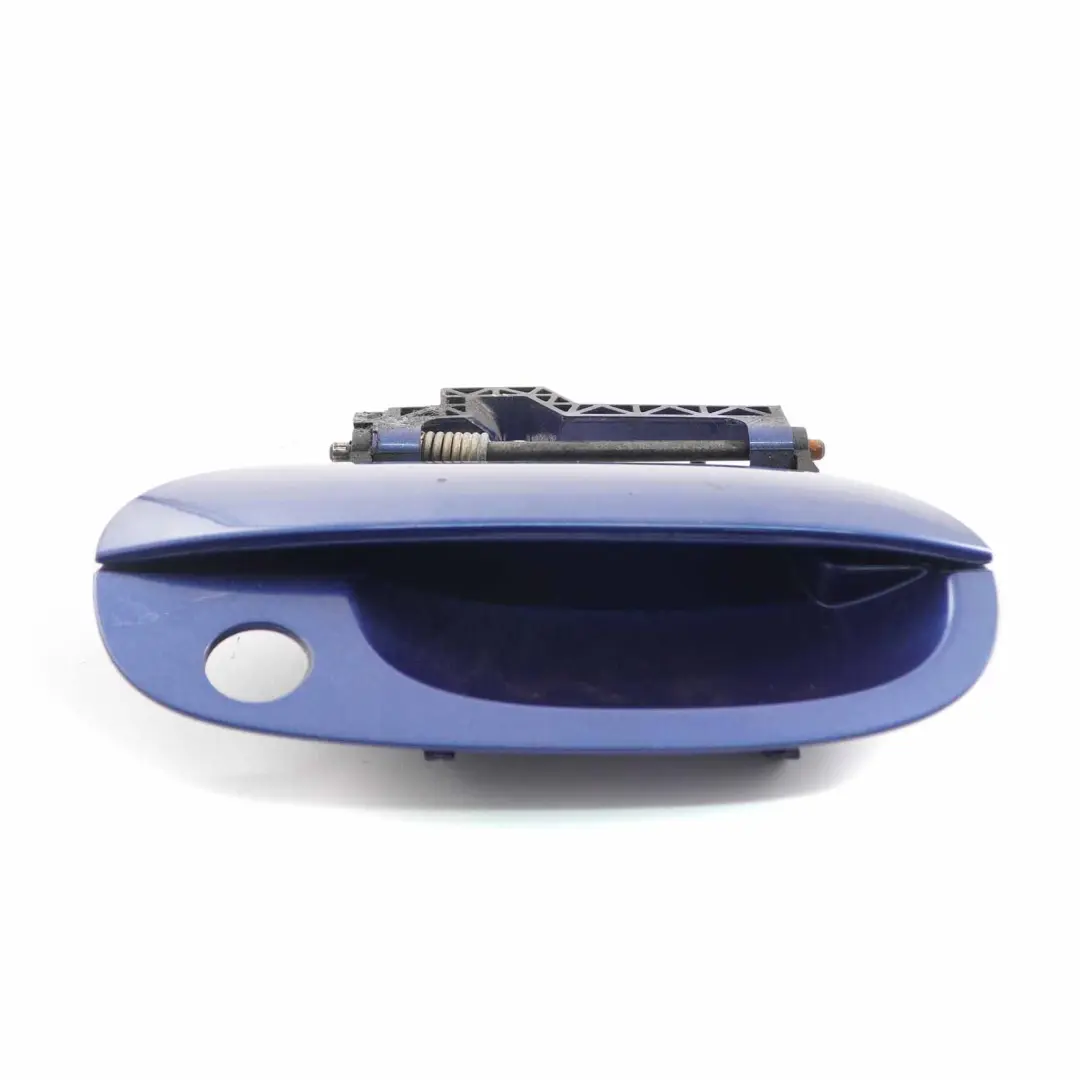 BMW Z4 E85 Cabrio Outer Door Opener Right Grab Handle O/S Montegoblau Blue A51 - SKU rhd-0435502-MTB - Part number 0435502