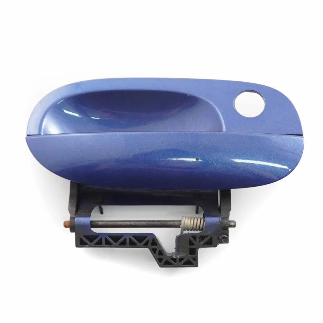 Outer Door Opener Right Grab Handle O/S Montegoblau Blue A51 to BMW Z4 E85 Cabrio with Part number 0435502 BMW Z4 E85 Cabrio Outer Door Opener Right Grab Handle O/S Montegoblau Blue A51 - SKU rhd-0435502-MTB - Part number 0435502