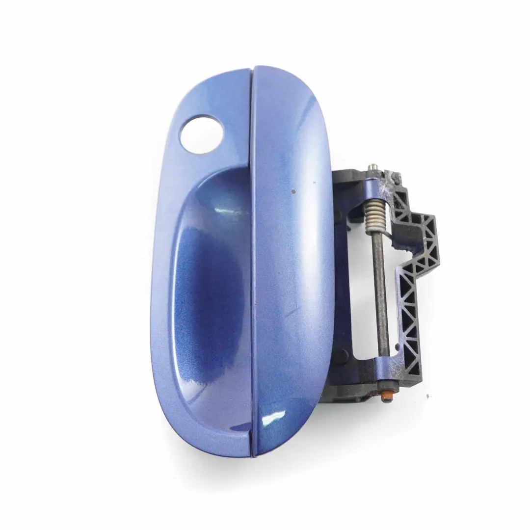 Outer Door Opener Right Grab Handle O/S Montegoblau Blue A51 to BMW Z4 E85 Cabrio with Part number 0435502 BMW Z4 E85 Cabrio Outer Door Opener Right Grab Handle O/S Montegoblau Blue A51 - SKU rhd-0435502-MTB - Part number 0435502