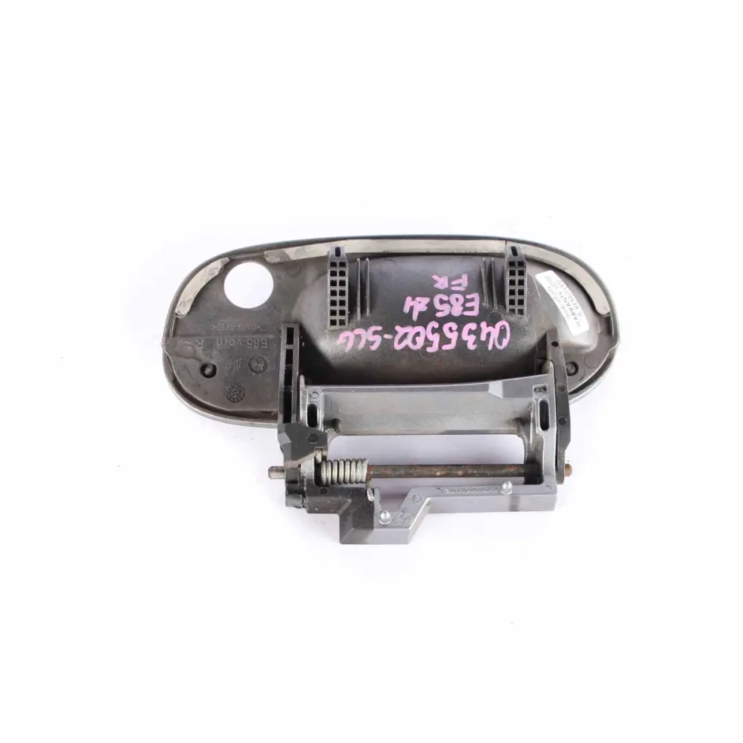 Grab Handle BMW Z4 E85 Outer Door Opener Right Spacegrau Metallic Space Grey A52 to with Part number 0435502 Grab Handle BMW Z4 E85 Outer Door Opener Right Spacegrau Metallic Space Grey A52 - SKU rhd-0435502-SCG - Part number 0435502